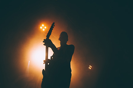 Nick Oliveri from Mondo Generator performing